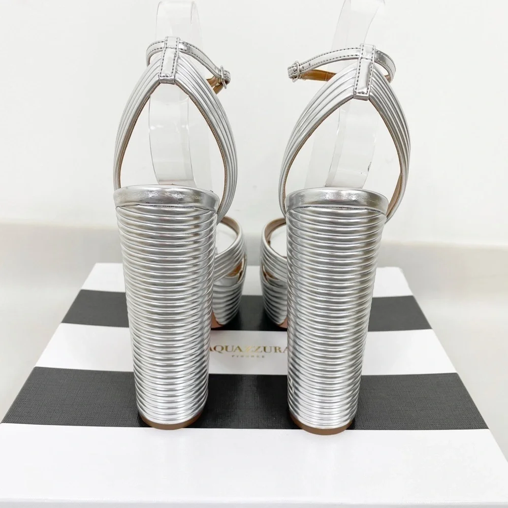 Aquazzura Sundance Plateau Platform Heels